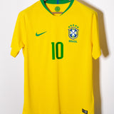 Brazil 2018 Neymar Jr Home Kit (M)