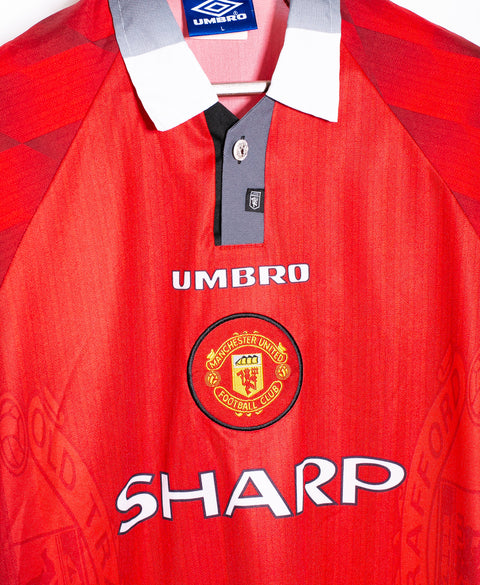 Manchester United 1997-98 Beckham Home Kit (L)