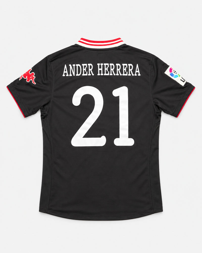Athletic Bilbao 2012-13 Ander Herrera away vintage football shirt, size Medium, back.
