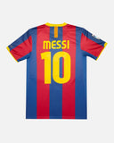 Barcelona 2010-11 Messi home vintage football shirt, size Medium — Nike, back.