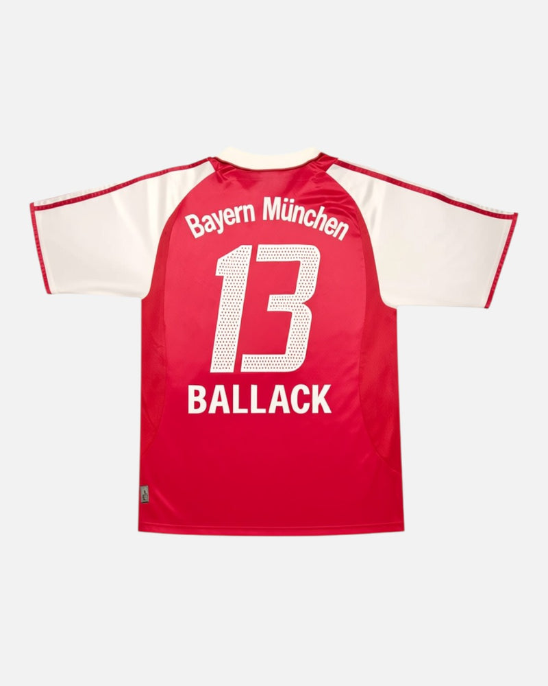 Bayern Munich 2003-04 Ballack home vintage football shirt, size Medium — Adidas, back.