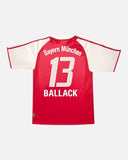Bayern Munich 2003-04 Ballack home vintage football shirt, size Medium — Adidas, back.