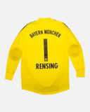 Bayern Munich 2008-09 Rensing GK home vintage football shirt, size Medium — Adidas, back.