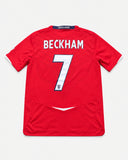 England 2008-09 Beckham Away Kit (L) - Back