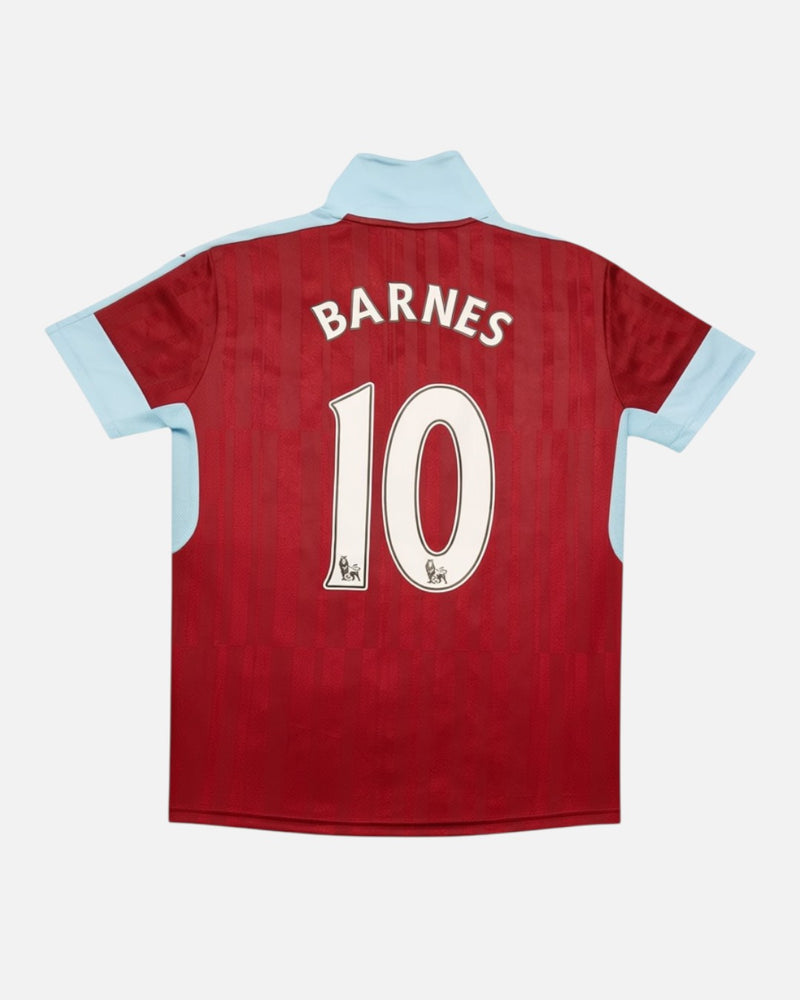 Burnley 2016-17 Barnes home vintage football shirt, size Large — Puma, back.