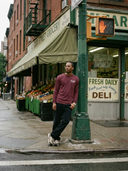 Worldwide Long Sleeve T Shirt - Maroon