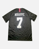 PSG 2018-19 Mbappe third football shirt, size L.
