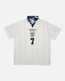 England 1995-96 Beckham home vintage football shirt, size XL — Umbro, front.