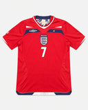 England 2008-09 Beckham Away Kit (L) - Front