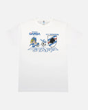 Gamba Osaka vs Sampdoria vintage football t-shirt, size Large — Adidas, front.