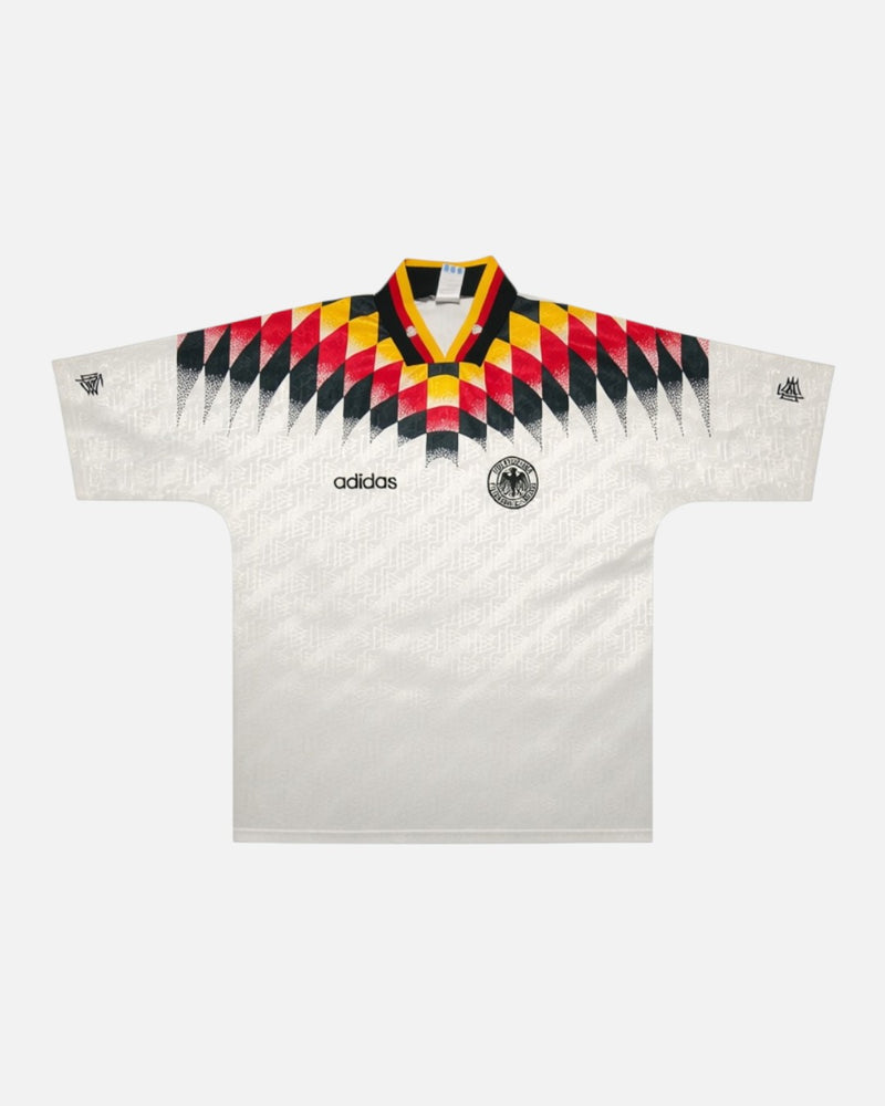 Germany 1994-95 home vintage football shirt, size Large — Adidas, front.