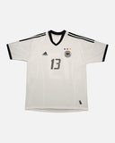 Germany 2002-03 Ballack home vintage football shirt, size Large — Adidas, front.