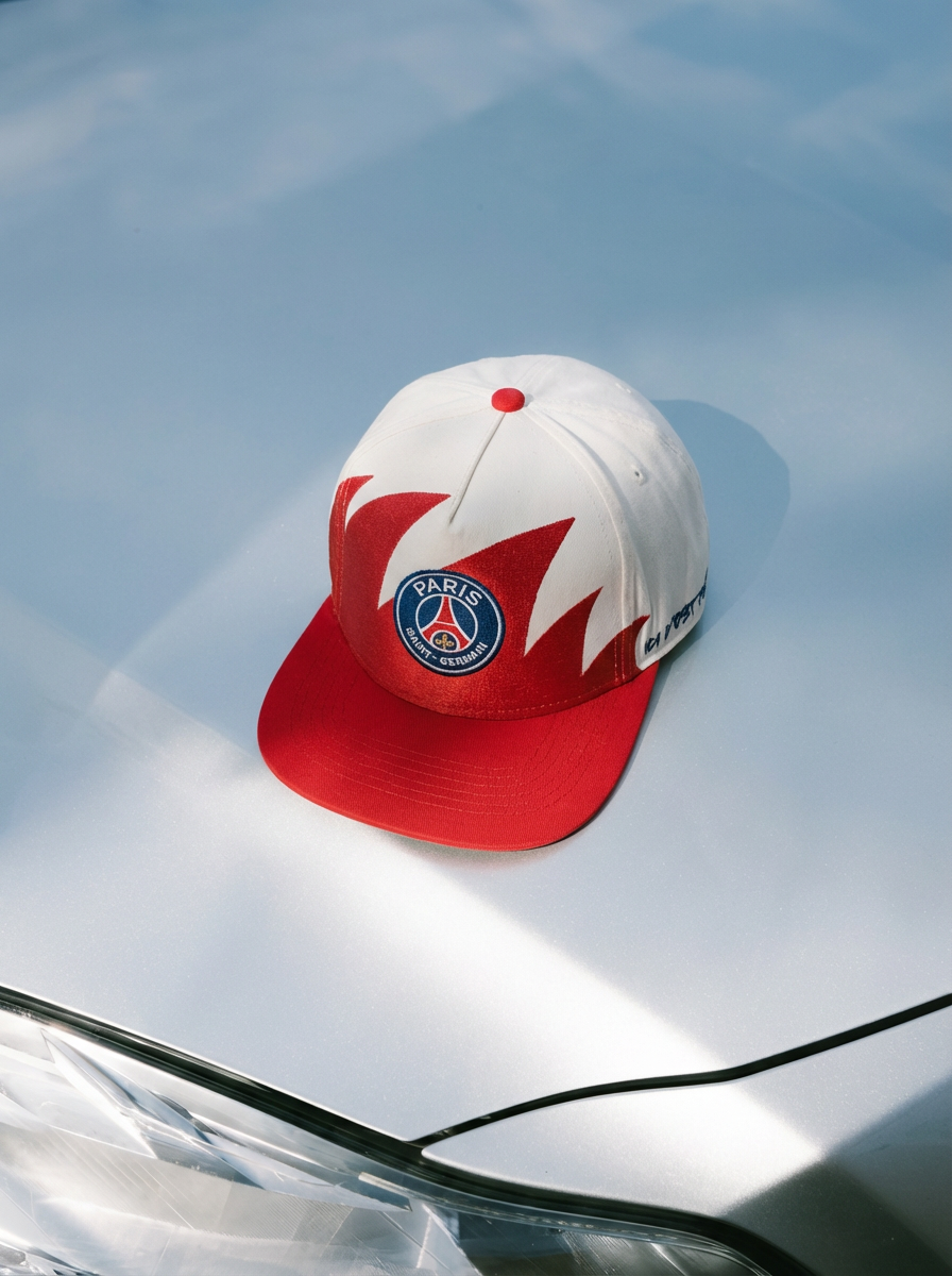 Saturdays Football PSG Sharktooth 5 Panel Cap