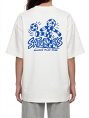 Italia Unisex Oversized T-Shirt - White