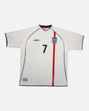 England 2001-02 Beckham Home Kit (XL)