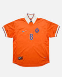 Netherlands 1997-98 Bergkamp Home Kit (L)