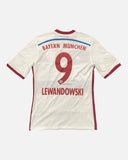 Bayern Munich 2014-15 Lewandowski away vintage football shirt, size Small — Adidas, back.