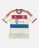 Bayern Munich 2014-15 Lewandowski away vintage football shirt, size Small — Adidas, front.