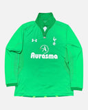 Tottenham 2012-13 Lloris long sleeve goalkeeper home vintage football shirt, size Large — Under Armour, front.