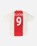 Ajax 2002-03 Zlatan home vintage football shirt, size Medium — Adidas, back.