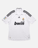 Real Madrid 2008-09 Van Nistelrooy home vintage football shirt, size XL — Adidas, front.