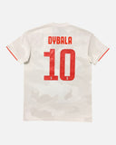 Juventus 2019-20 Dybala away vintage football shirt, size Large — Adidas, back.