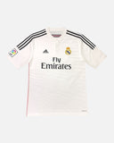 Real Madrid 2014-15 Ronaldo home vintage football shirt, size Large — Adidas, front.