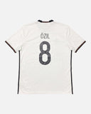 Germany 2016-17 Ozil home vintage football shirt, size XL — Adidas, back.