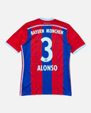 Bayern Munich 2014-15 Alonso home vintage football shirt, size Medium — Adidas, back.
