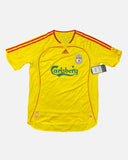 Liverpool 2007-08 Gerrard third vintage football shirt, size Small — Adidas, front.