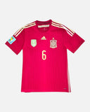Spain 2014-15 Iniesta Home Kit (Large) - front
