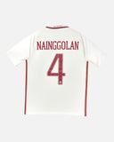 Roma 2016-17 Nainggolan away vintage football shirt, size Medium — Nike, back.