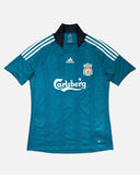 Liverpool 2008-09 Gerrard third vintage football shirt, size Large — Adidas, front.