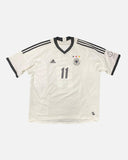 Germany 2002-03 Klose home vintage football shirt, size 2XL — Adidas, front.