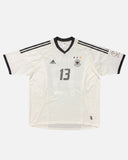 Germany 2002-03 Ballack home vintage football shirt, size XL — Adidas, front.
