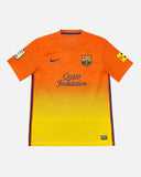 Barcelona 2012-13 Xavi away vintage football shirt, size Medium — Nike, front.