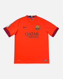Barcelona 2014-15 Messi away vintage football shirt, size Large — Nike, front.
