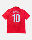 England 2013-14 Rooney away vintage football shirt, size Large — Nike, back.