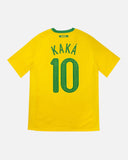 Brazil 2010-11 Kaka home vintage football shirt, size Medium — Nike, back.