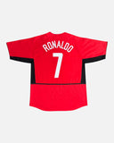 Manchester United 2002-03 Ronaldo Home Kit (Large) - back