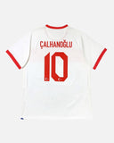 Turkey 2020-21 Calhanoglu home vintage football shirt, size XL — Nike, back.