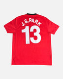 Manchester United 2009-10 J S Park Home Kit (Large) - back