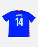 Croatia 2008-09 Modric away vintage football shirt, size XL — Nike, back.