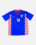 Croatia 2008-09 Modric away vintage football shirt, size XL — Nike, front.