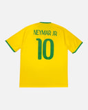 Brazil 2014-15 Neymar home vintage football shirt, size XL — Nike, back.