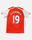 Arsenal 2014-15 Cazorla home vintage football shirt, size Large — Puma, back.
