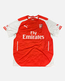 Arsenal 2014-15 Cazorla home vintage football shirt, size Large — Puma, front.
