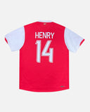 Arsenal 2006-07 Henry home vintage football shirt, size Medium — Nike, back.
