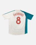 Liverpool 2006-07 Gerrard third vintage football shirt, size XL — Adidas, back.