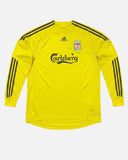 Liverpool 2009-10 Reina long sleeve goalkeeper home vintage football shirt, size XL — Adidas, front.